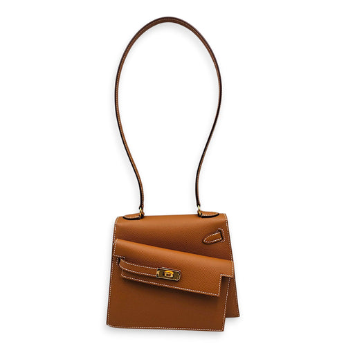 Sellier Kelly Desordre 20 Gold in Epsom Gold hardware CL2605-21488 2