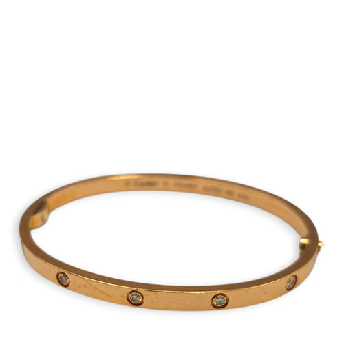 Love Bracelet, small model, 10 diamonds 15 Bracelet CL2605-21492 2
