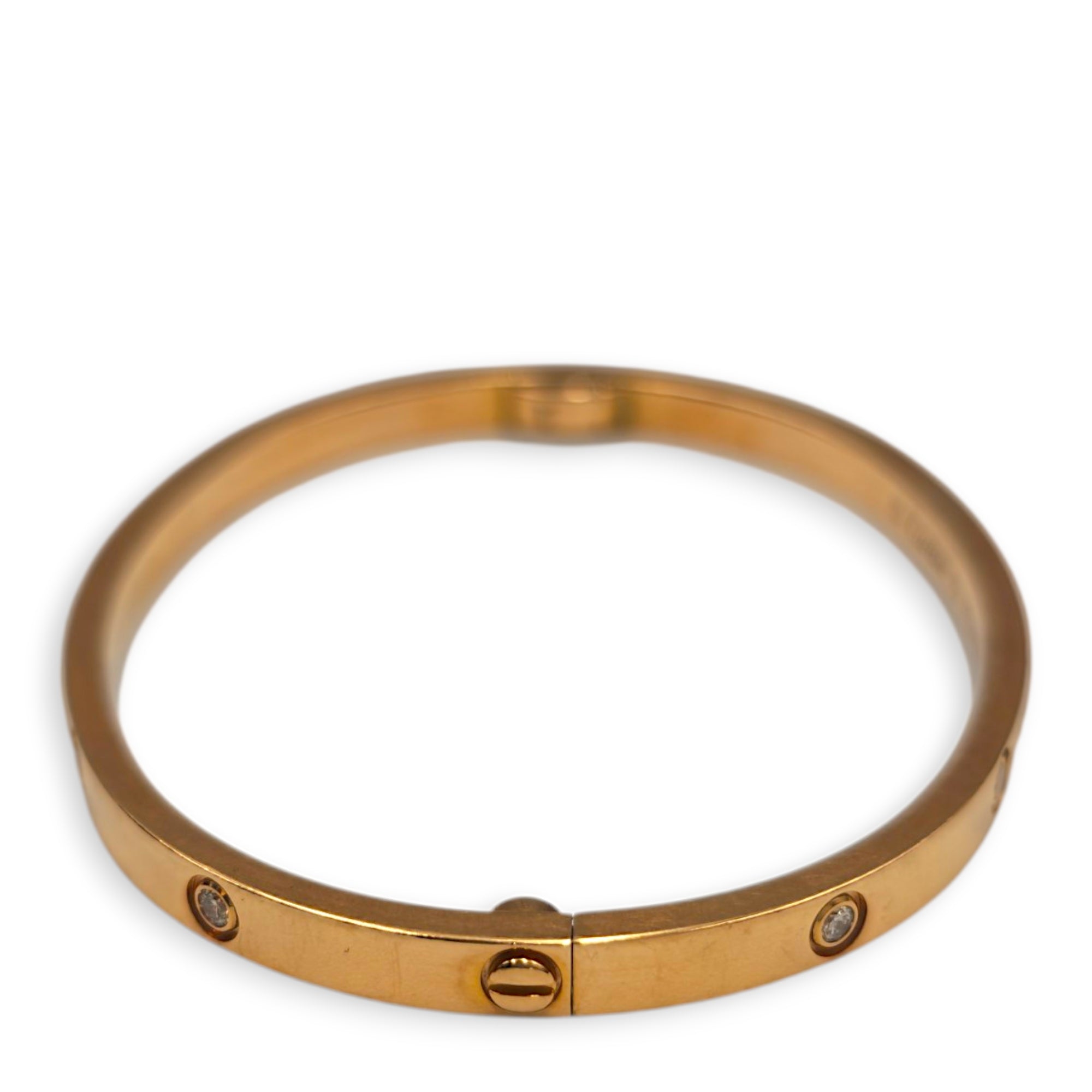 Love Bracelet, small model, 10 diamonds 15 Bracelet CL2605-21492 3