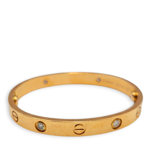 Love Bracelet, classic model, 4 diamonds 15 Bracelet CL2605-21494 1