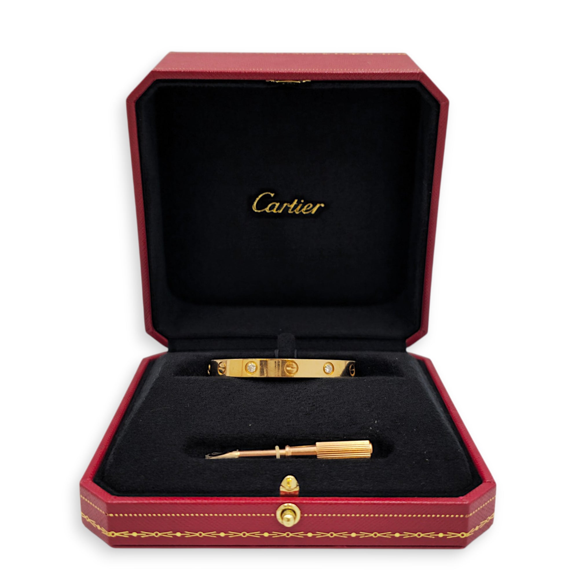 Love Bracelet, classic model, 4 diamonds 15 Bracelet CL2605-21494 4