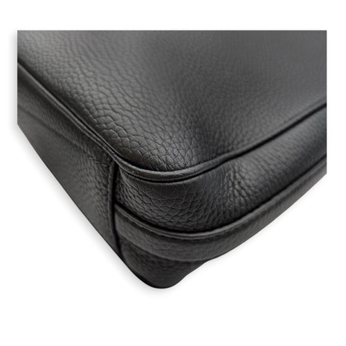 Armand 37cm Black Briefcase in Taurillon Leather Silver hardware CL2605-21506 10