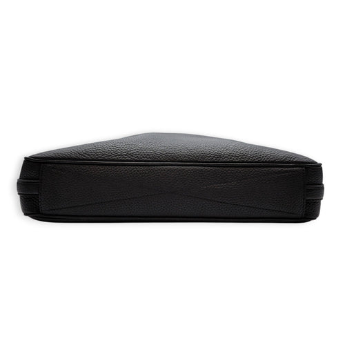 Armand 37cm Black Briefcase in Taurillon Leather Silver hardware CL2605-21506 5