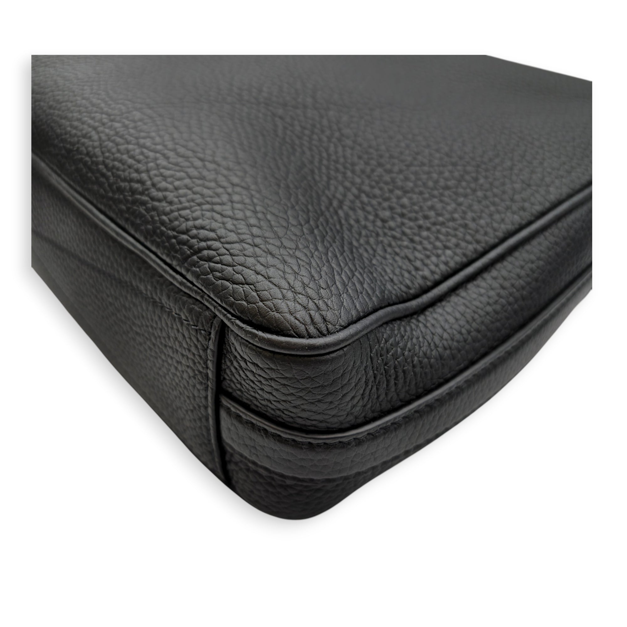 Armand 37cm Black Briefcase in Taurillon Leather Silver hardware CL2605-21506 7