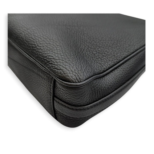 Armand 37cm Black Briefcase in Taurillon Leather Silver hardware CL2605-21506 7