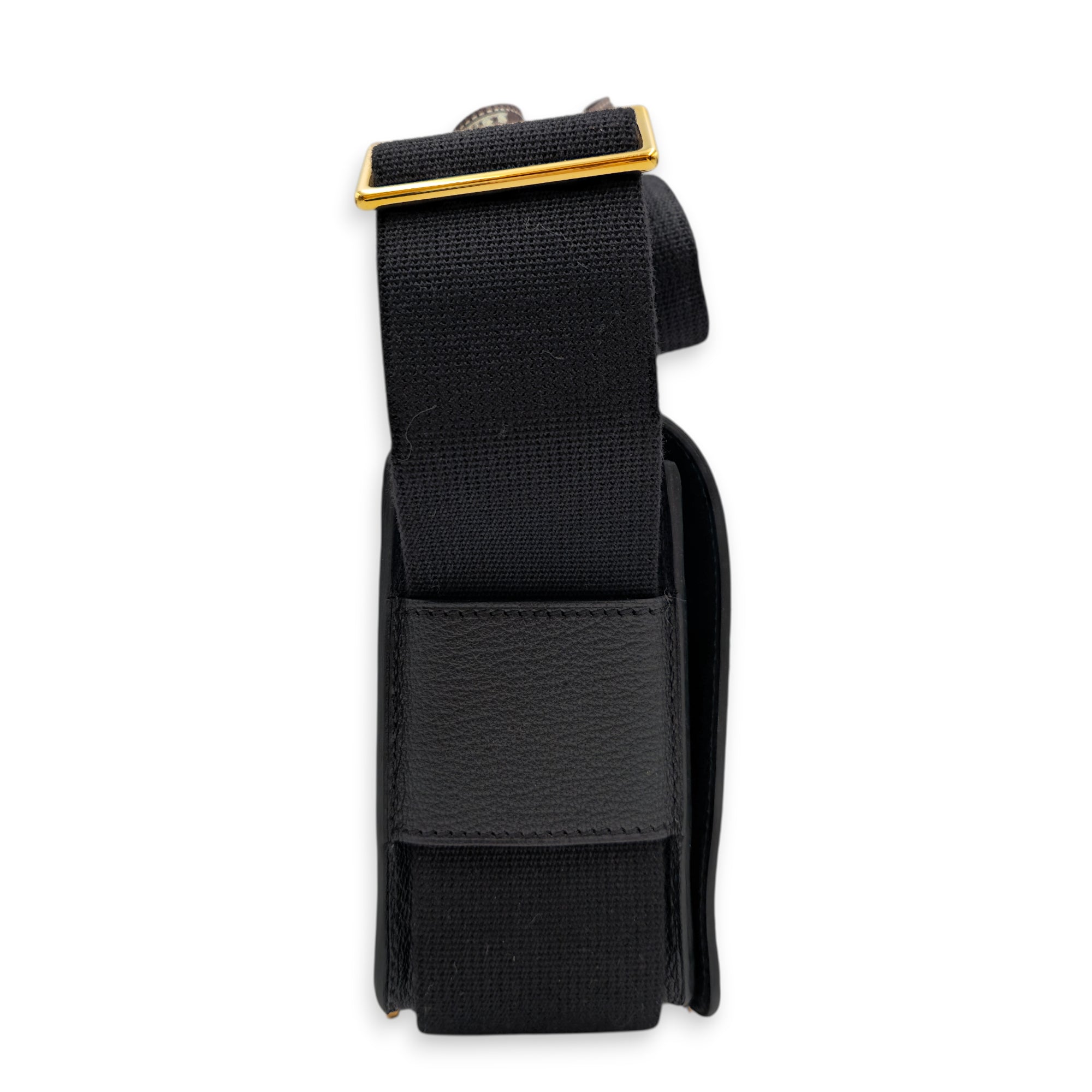Geta Black in Chevre Mysore Gold hardware CL2605-21508 3