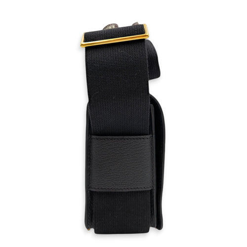 Geta Black in Chevre Mysore Gold hardware CL2605-21508 3