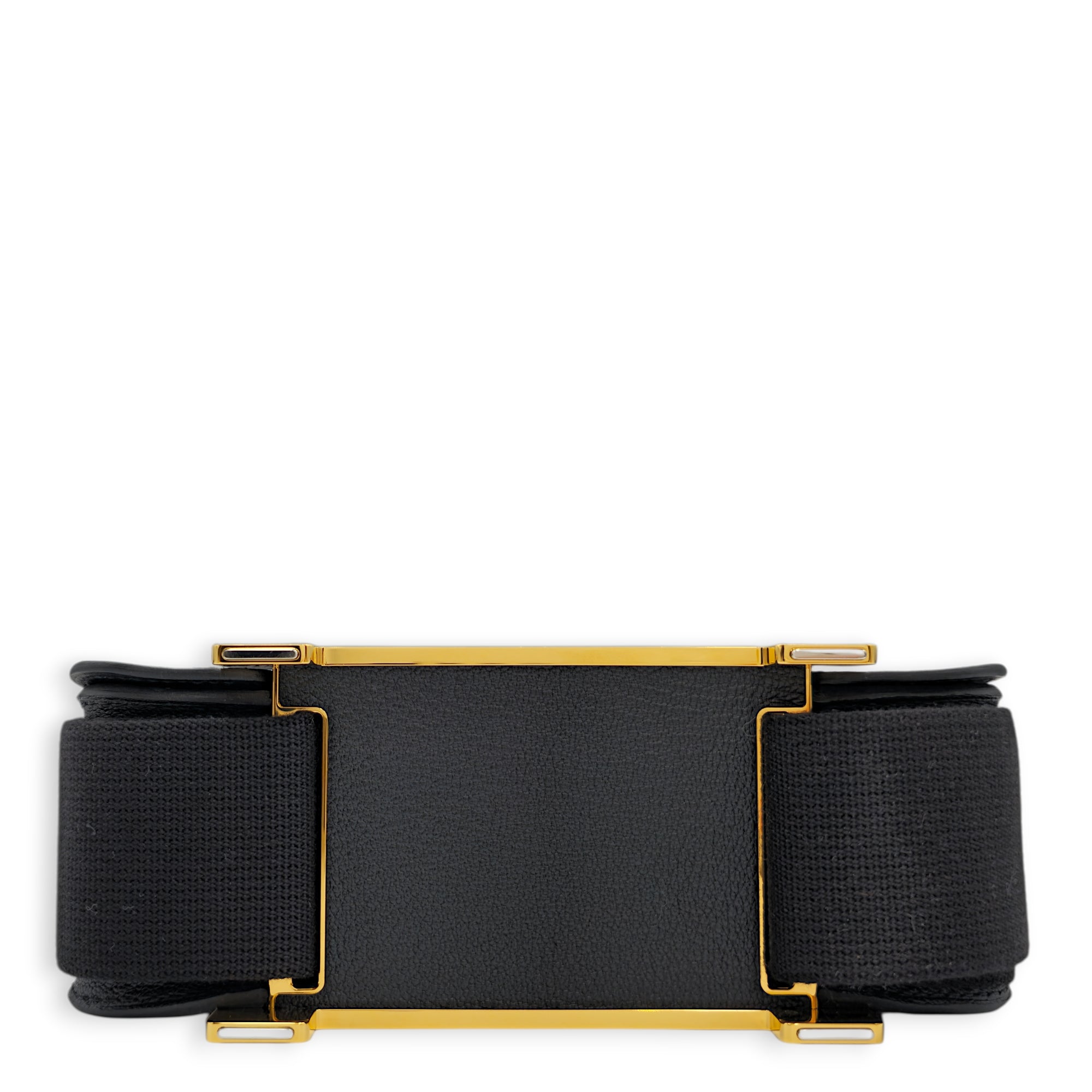 Geta Black in Chevre Mysore Gold hardware CL2605-21508 5