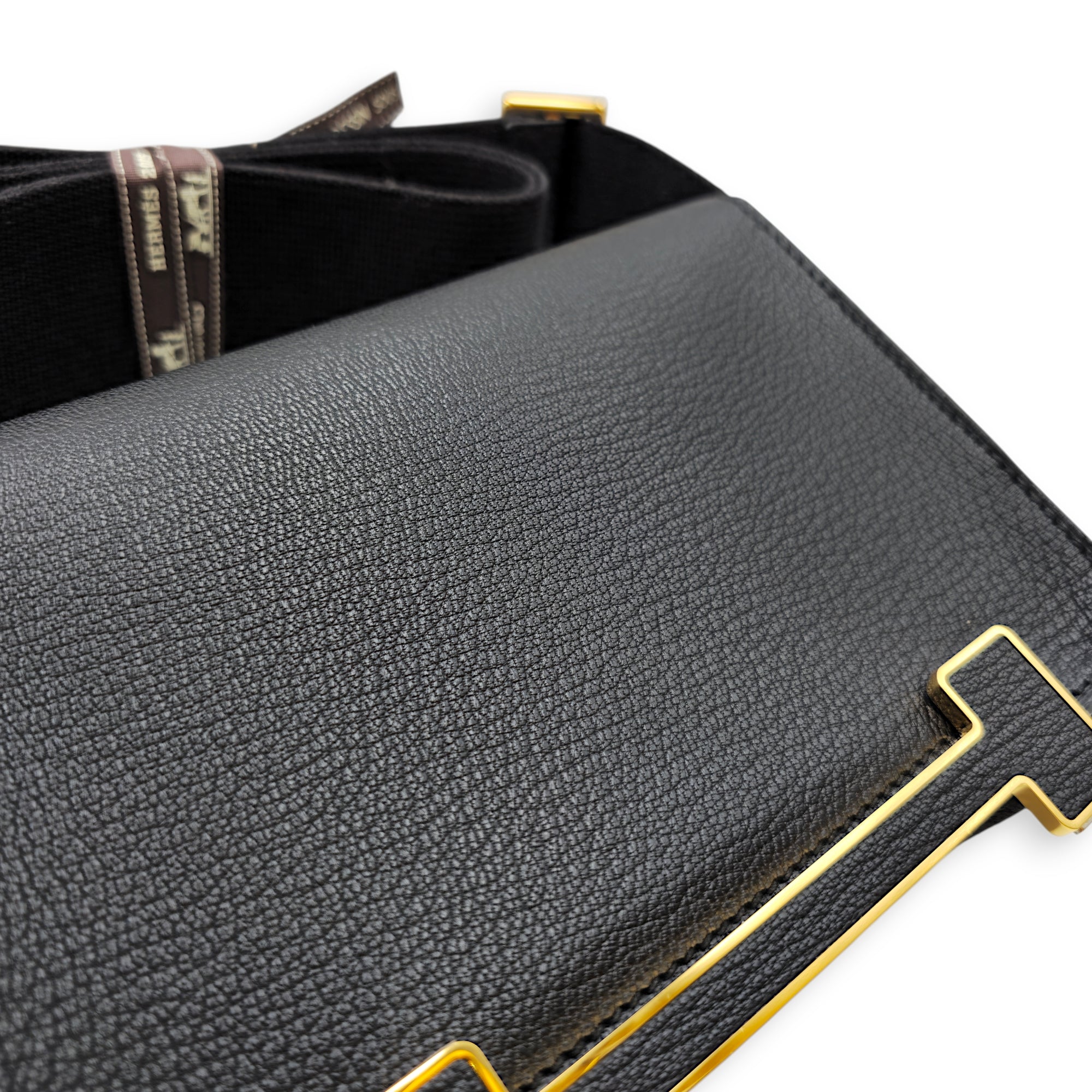 Geta Black in Chevre Mysore Gold hardware CL2605-21508 8