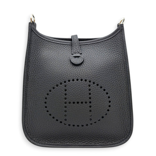 Evelyne Mini Black in Clemence Palladium hardware CL2605-21522 1
