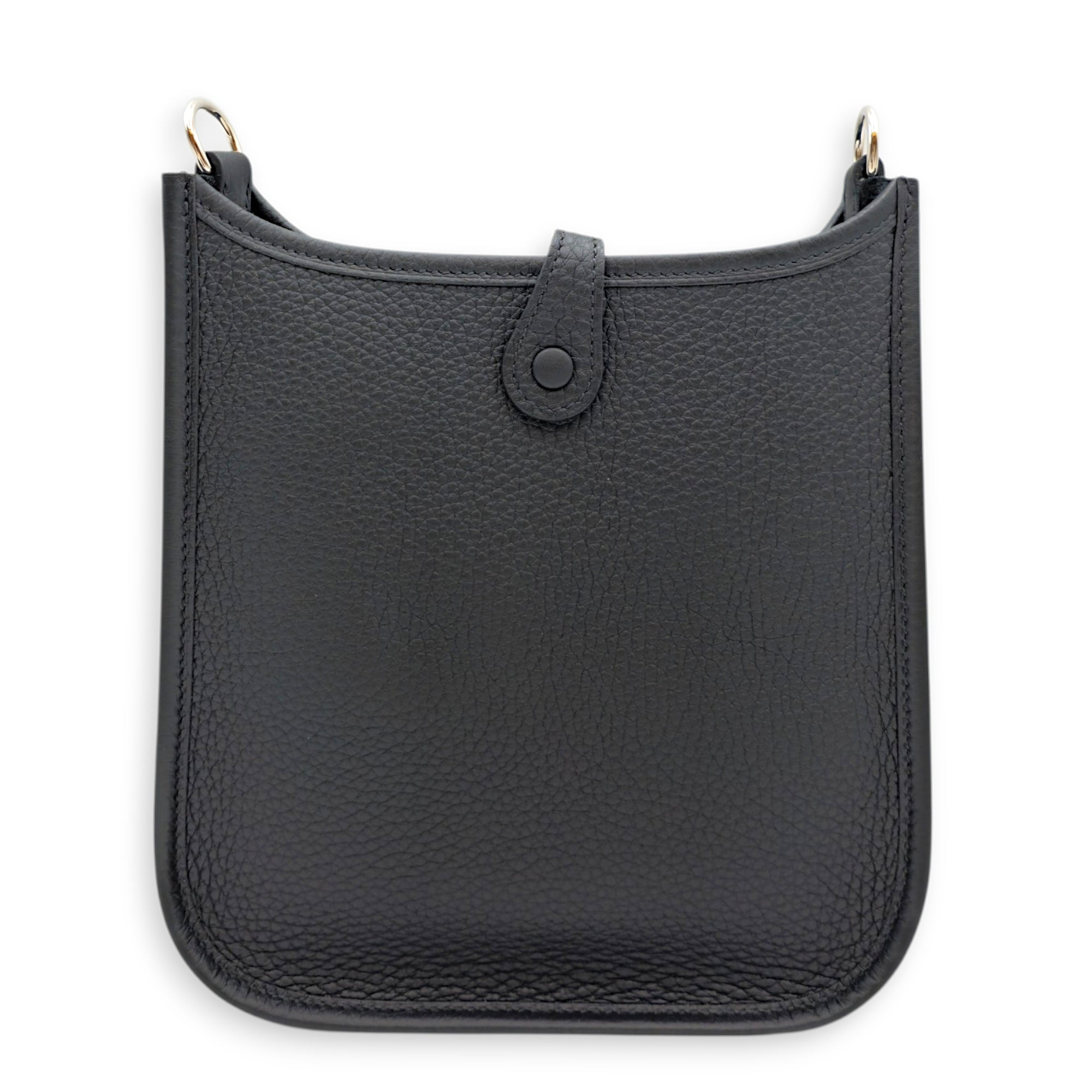 Evelyne Mini Black in Clemence Palladium hardware CL2605-21522 2