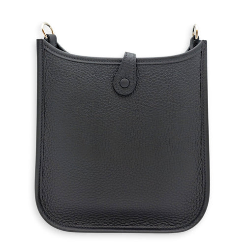 Evelyne Mini Black in Clemence Palladium hardware CL2605-21522 2