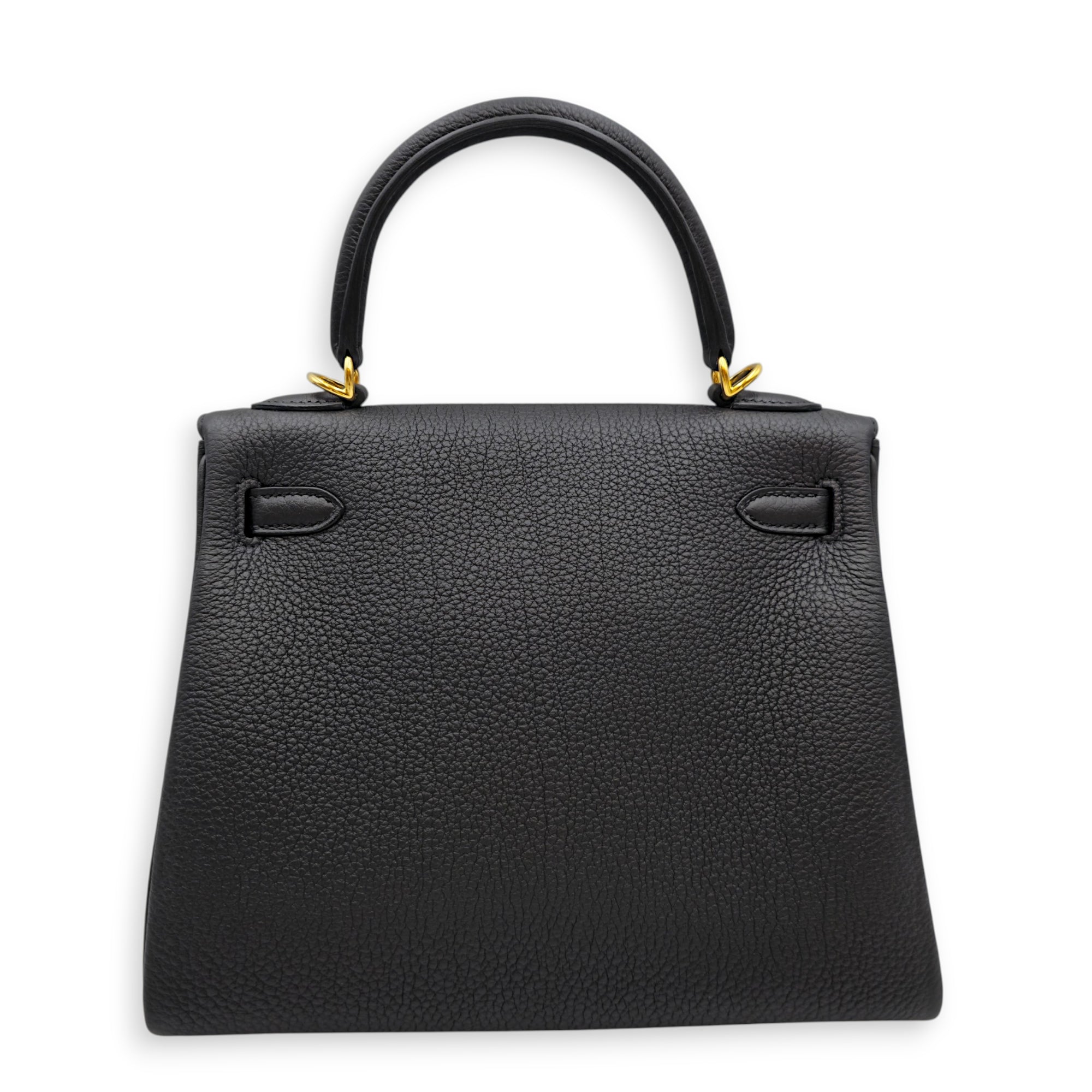 Kelly 25 Black in Togo Gold hardware CL2605-21523 2