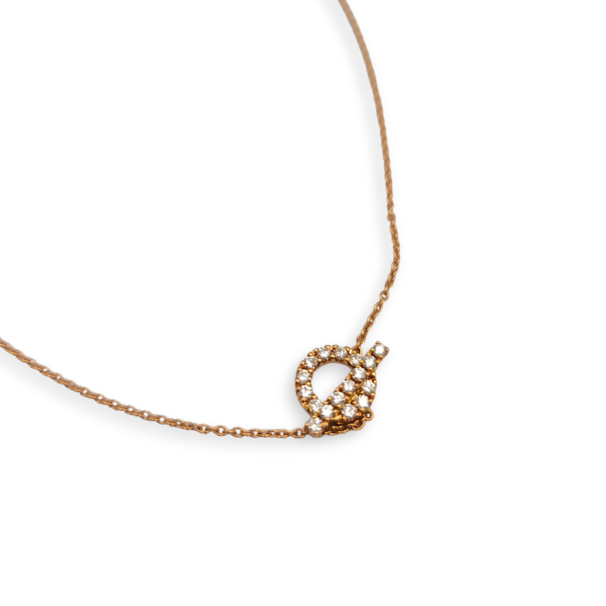 Finesse Pendant. 17D, 0.46CT Necklace