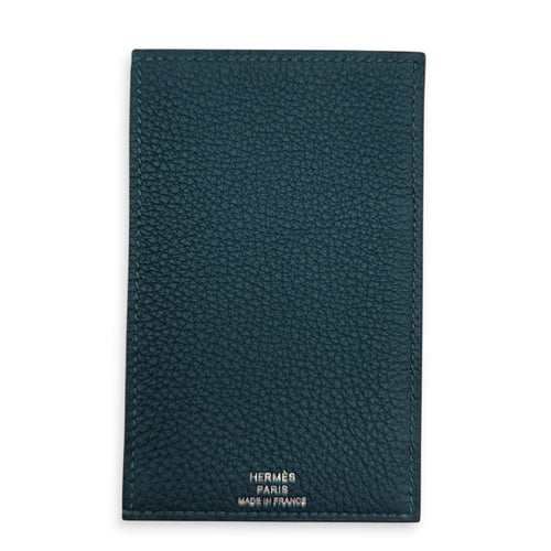 Rooroo 3CC Vert Bosphore/Amande/Kraft/Deep Blue Card Holder in Togo/Epsom/Swift/Mysore CL2605-21531 2