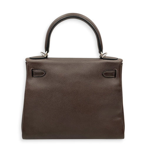Kelly 28 Ebene in Barenia Faubourg Palladium hardware CL2605-21539 2