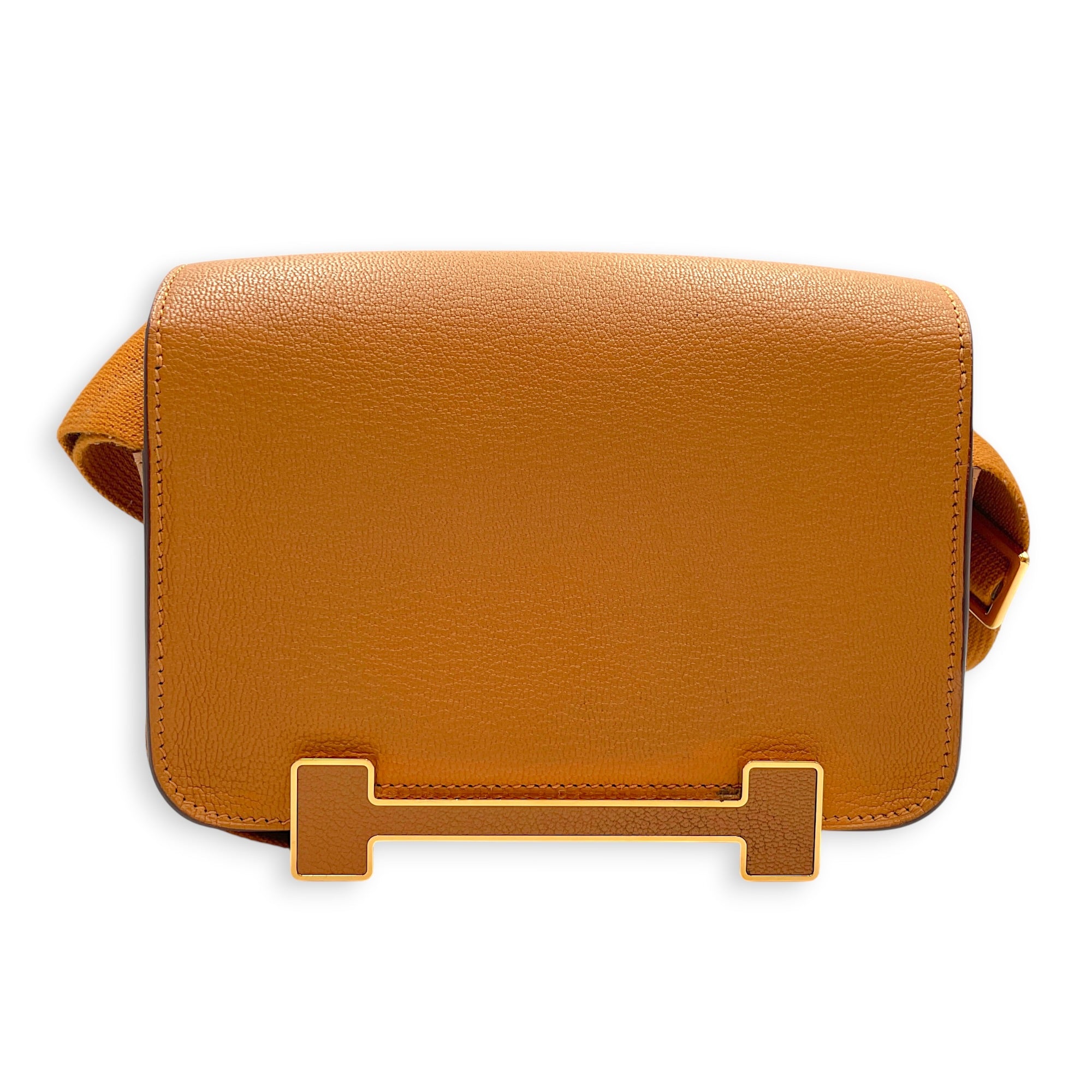 Geta Caramel in Chevre Mysore Gold hardware