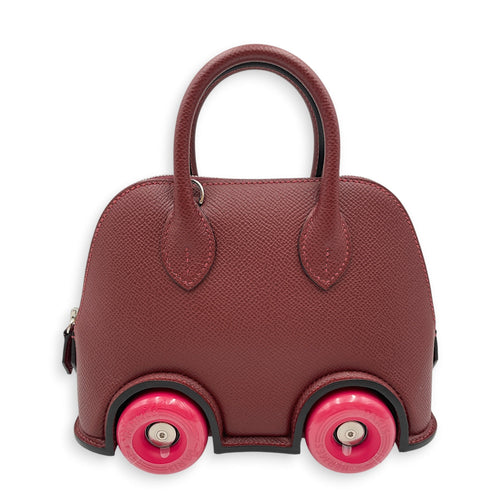 Bolide on Wheels Rouge H/Rose Extreme in Epsom Palladium hardware CL2605-21554 1