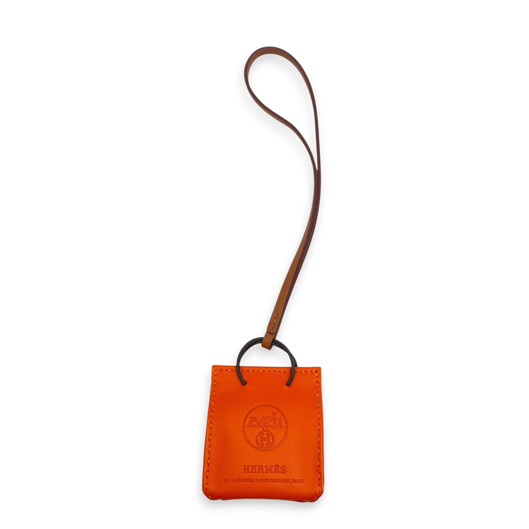 Shopping Bag Charm Feu Bag Accessory in Swift CL2605-21567 2