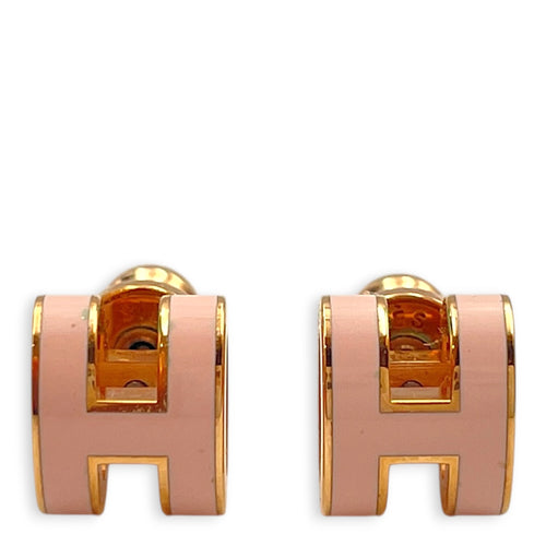 Mini Pop H Earrings Rose Dragee Earrings Rose Gold hardware