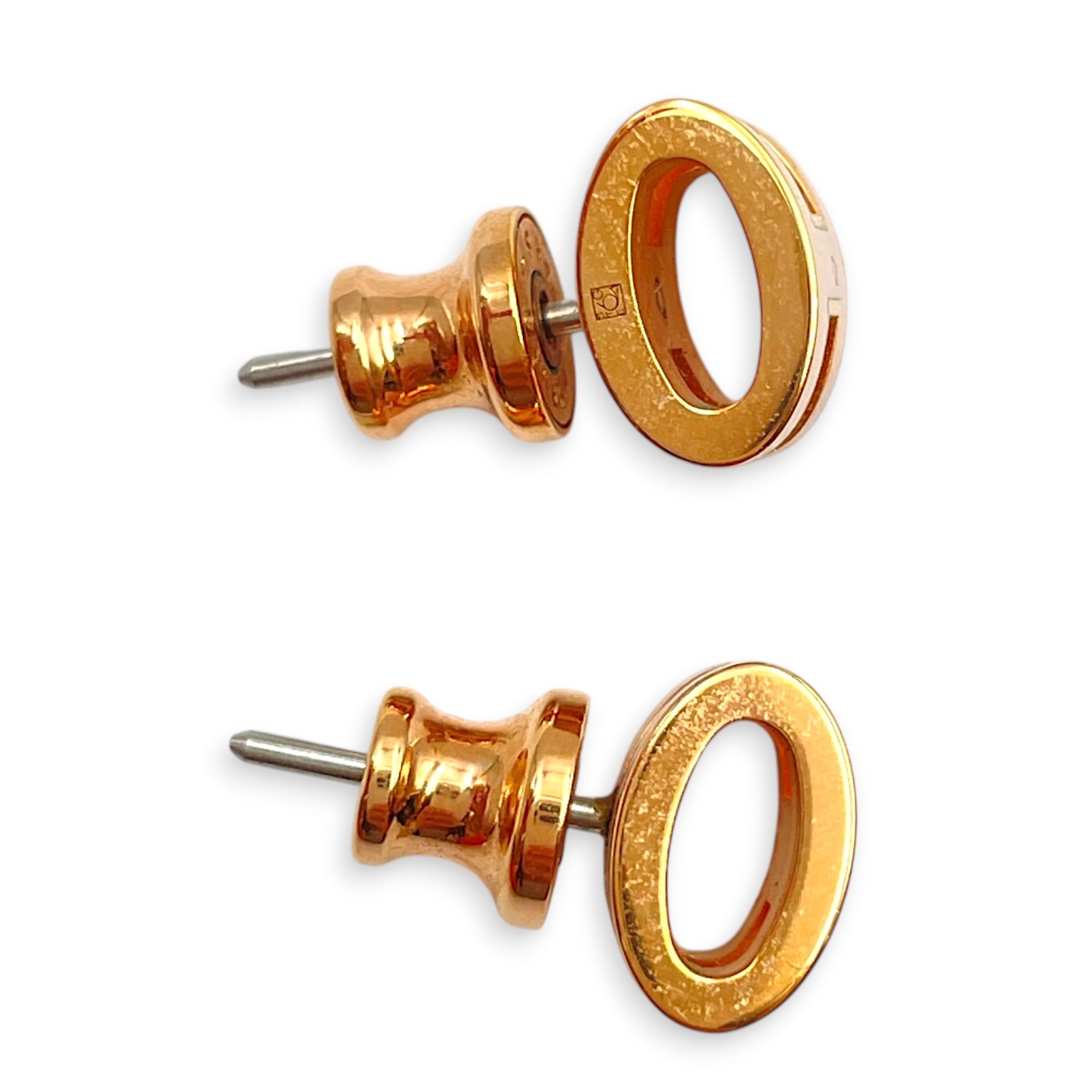 Mini Pop H Earrings Rose Dragee Earrings Rose Gold hardware