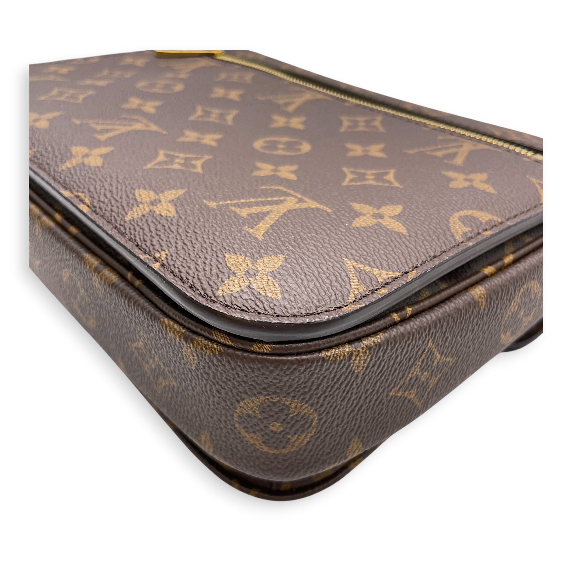 Metis Brown Crossbody Bag Gold hardware CL2605-21576 10