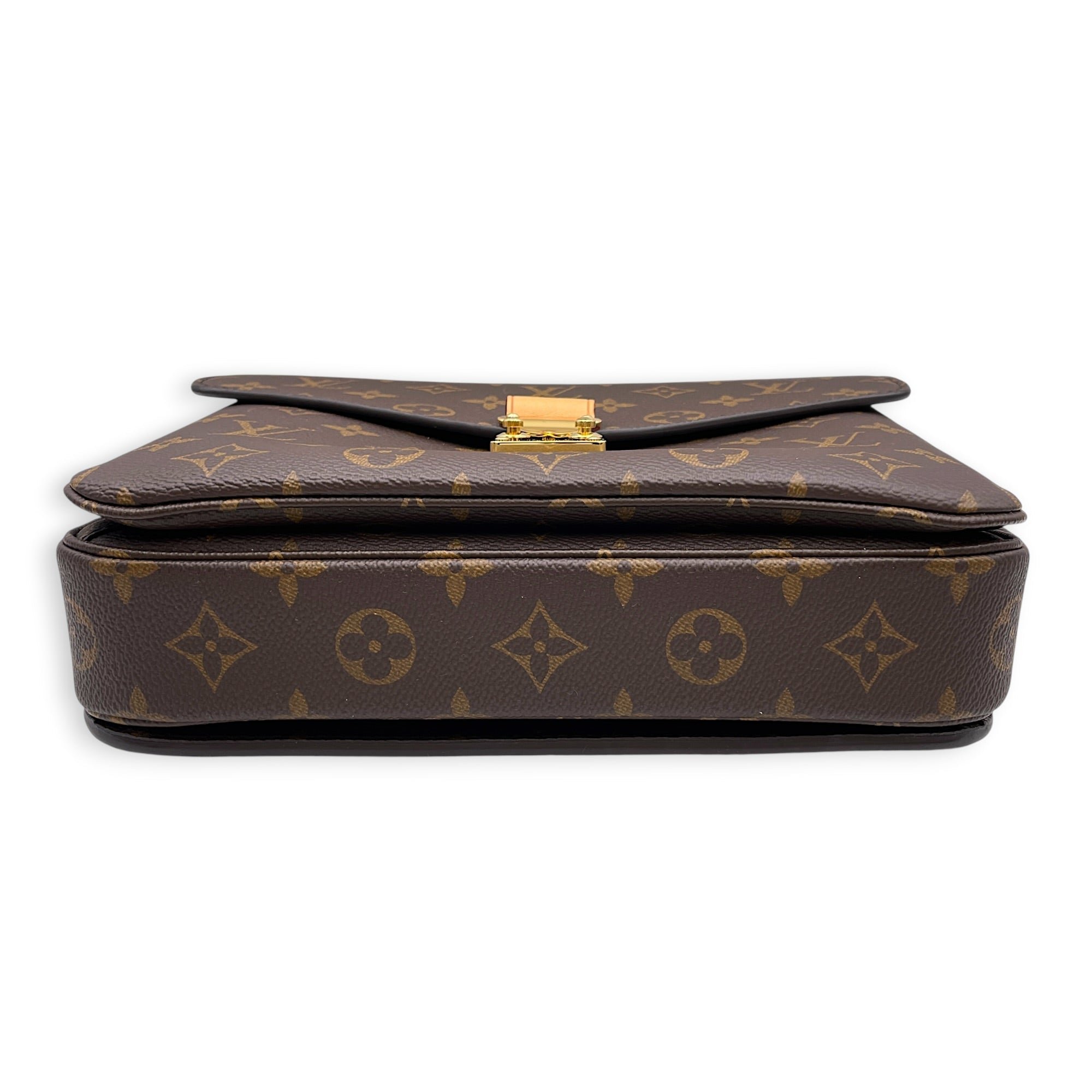 Metis Brown Crossbody Bag Gold hardware CL2605-21576 3