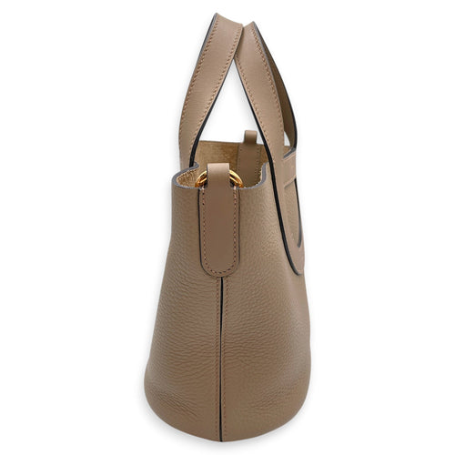 In the loop 18 Beige marfa in Swift/Clemence Gold hardware CL2605-21580 4