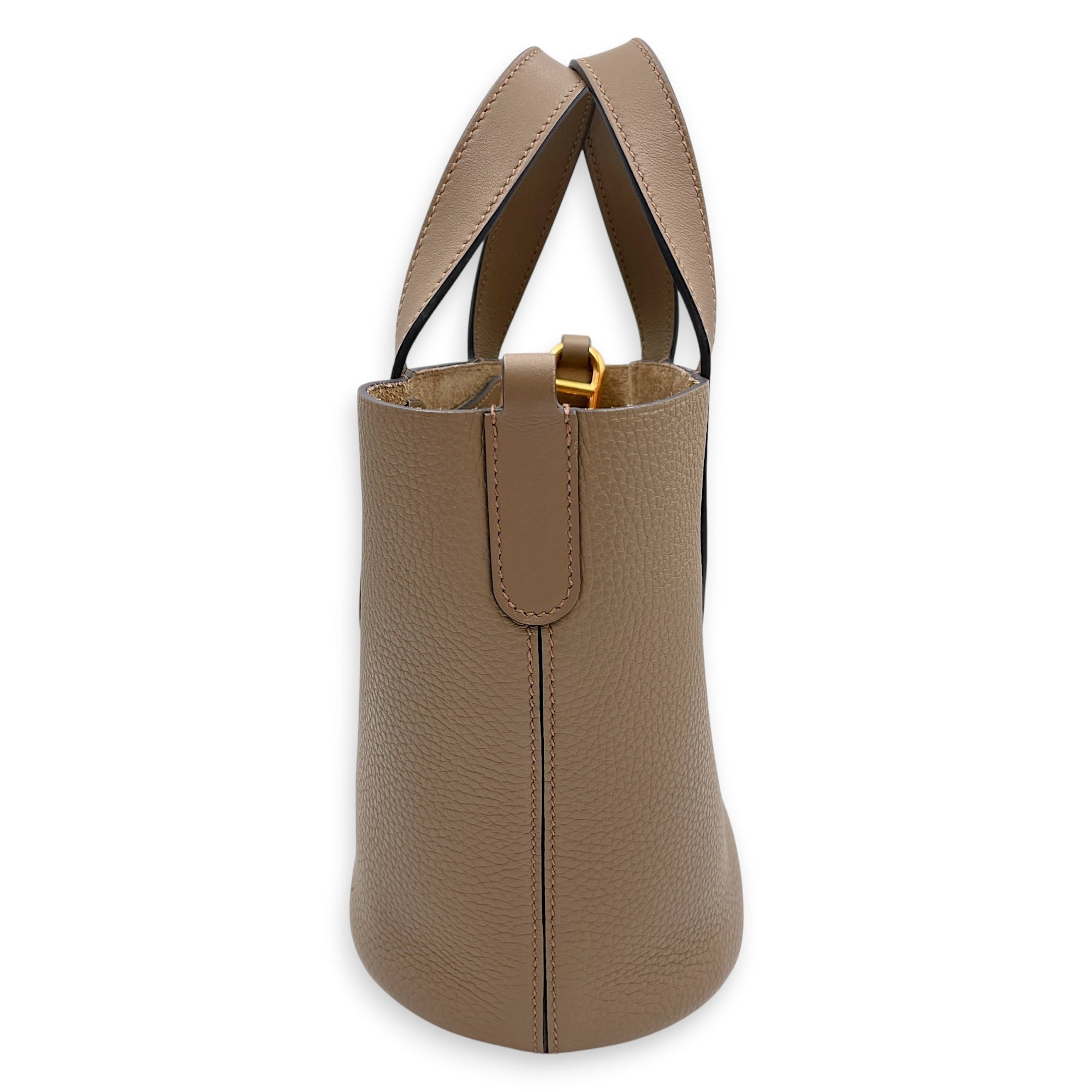 In the loop 18 Beige marfa in Swift/Clemence Gold hardware CL2605-21580 5