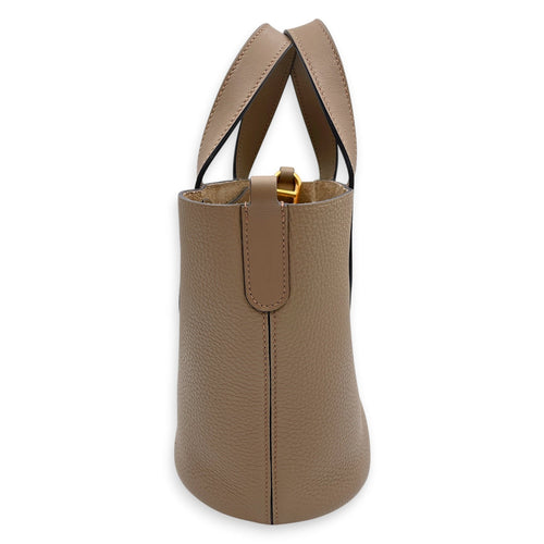 In the loop 18 Beige marfa in Swift/Clemence Gold hardware CL2605-21580 5
