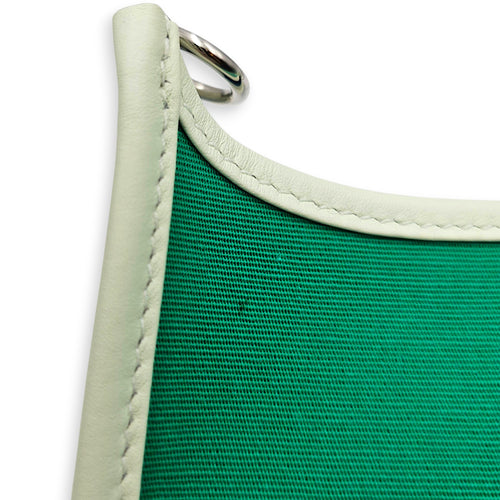 Neo Evelyne Mini Menthe/Vert Fizz/Blue Azteque in Toile/Swift Palladium hardware CL2605-21581 7