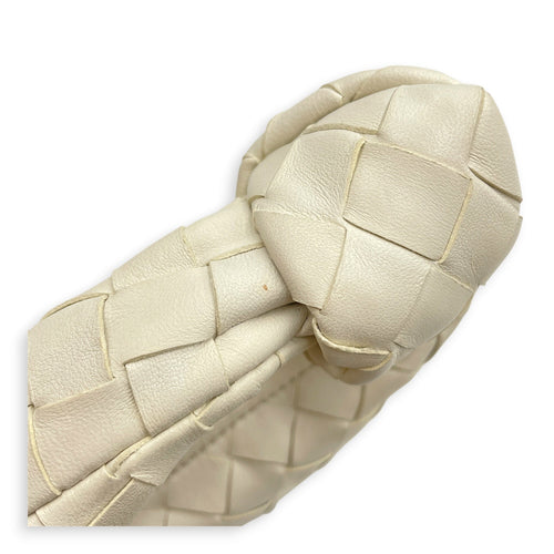 Candy Jodi 17cm  White Top Handle Bag in Nappa Leather Gold hardware CL2605-21583 11