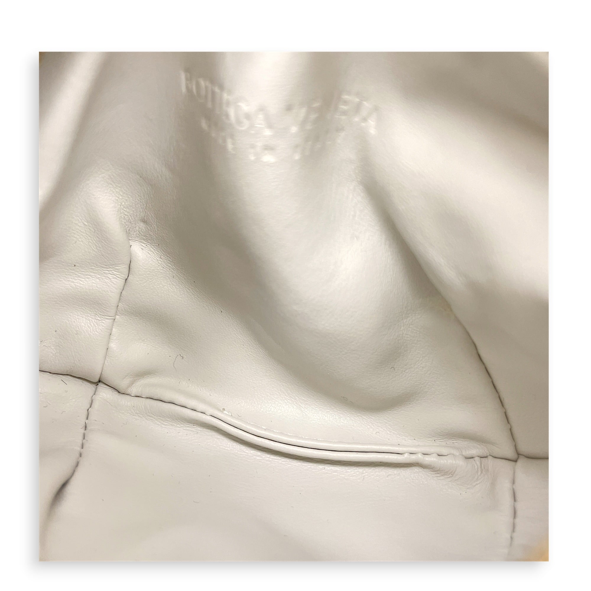 Candy Jodi 17cm  White Top Handle Bag in Nappa Leather Gold hardware CL2605-21583 4