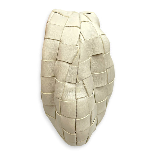 Candy Jodi 17cm  White Top Handle Bag in Nappa Leather Gold hardware CL2605-21583 6