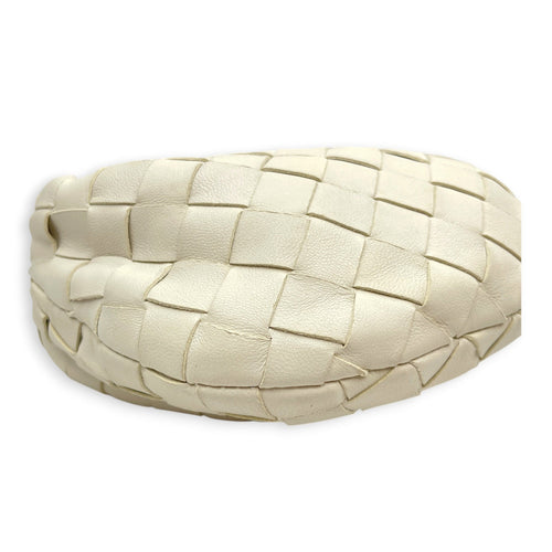 Candy Jodi 17cm  White Top Handle Bag in Nappa Leather Gold hardware CL2605-21583 9