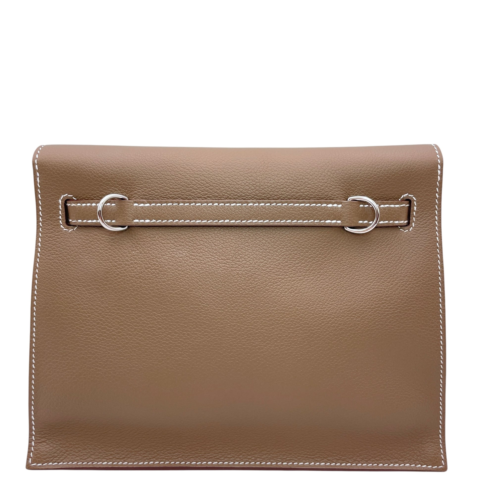 Kelly II Danse Etoupe in Evercolor Palladium hardware
