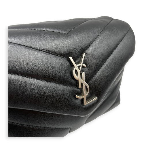 Toy Lou Lou Black Crossbody Bag in Calfskin Silver hardware CL2605-21587 11