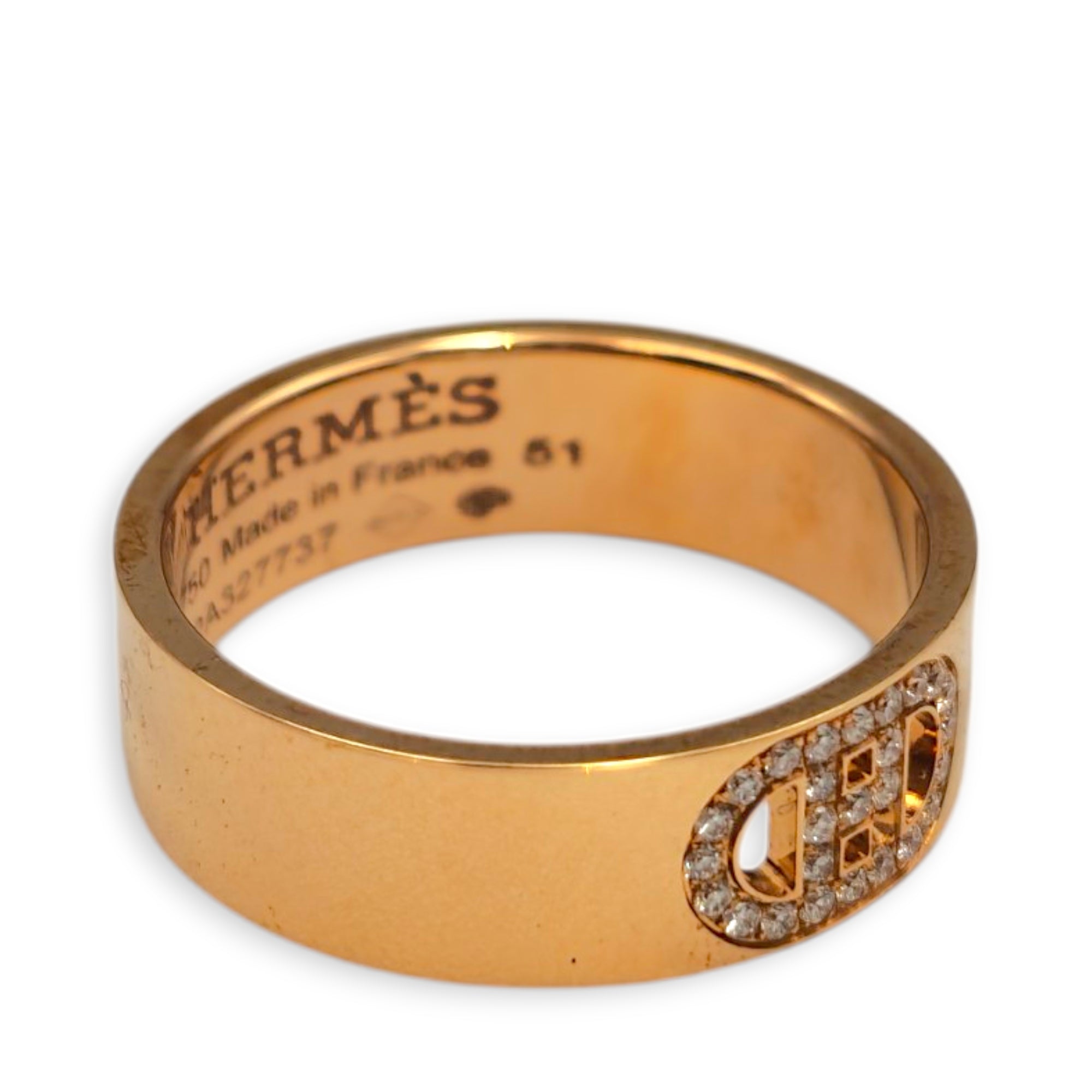 H d'ancre, small model 51 Ring CL2605-21600 3