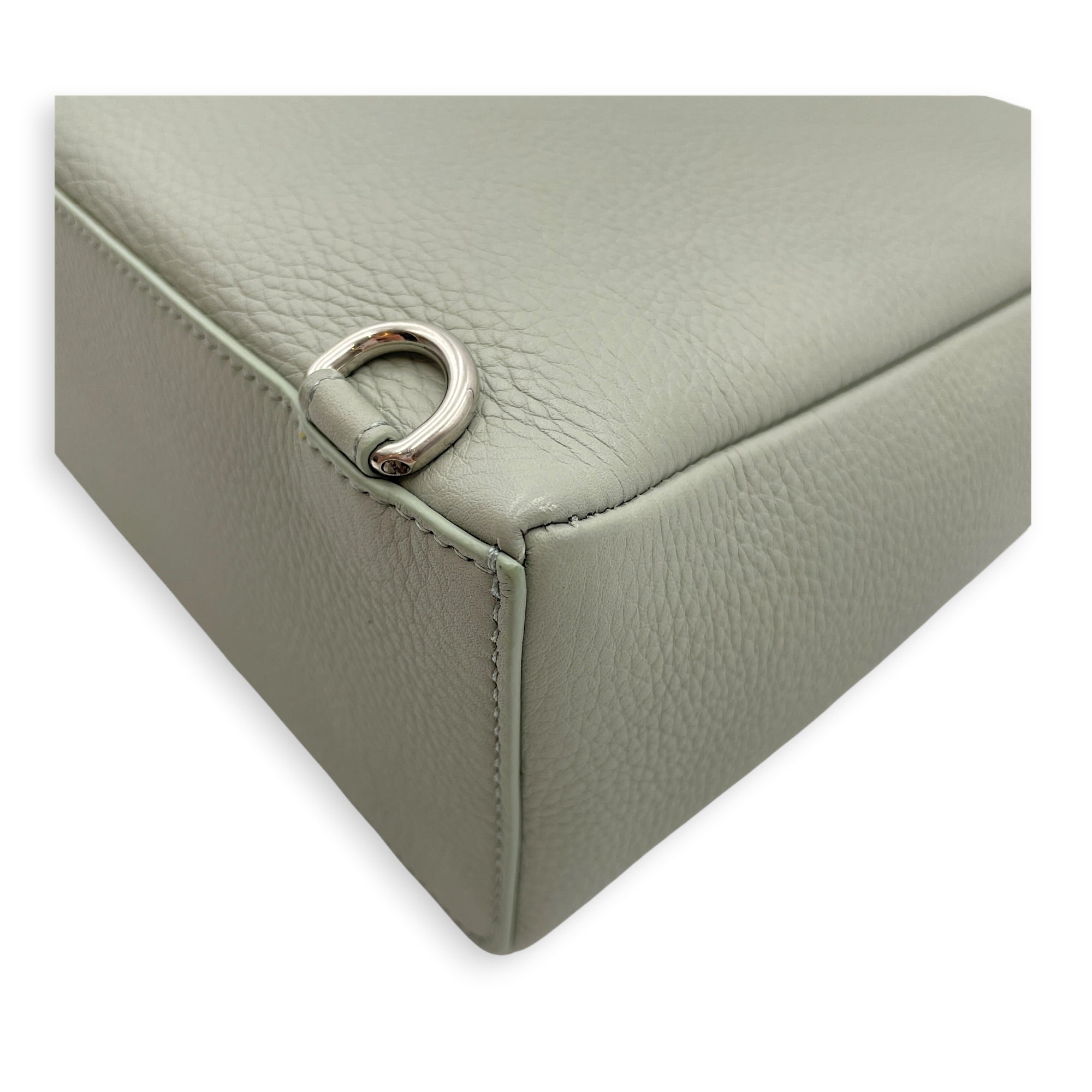 L23.5 Green Backpack in Calfskin Silver hardware CL2605-21605 10