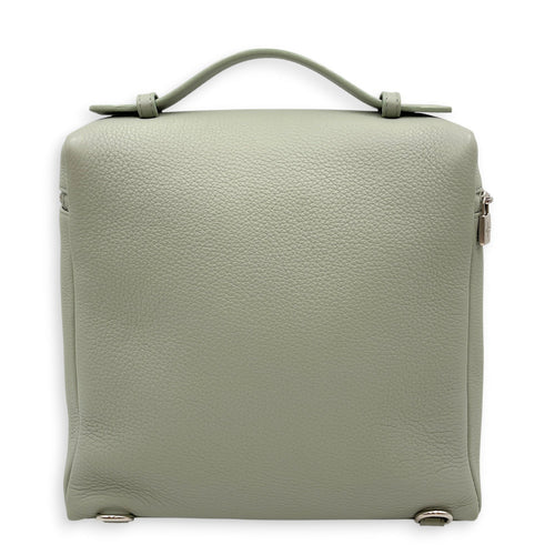 L23.5 Green Backpack in Calfskin Silver hardware CL2605-21605 2