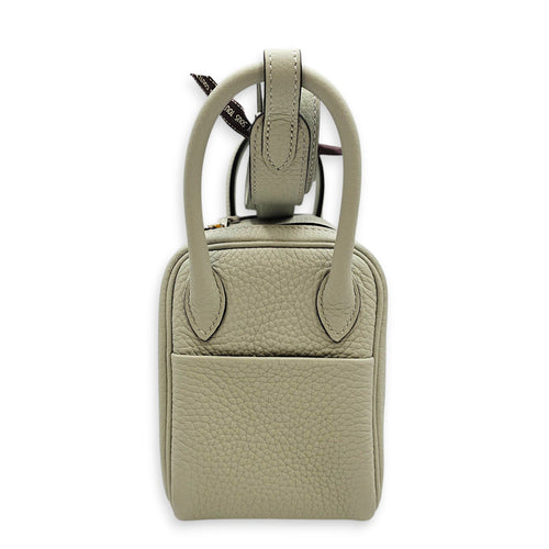 Lindy Mini Gris Neve in Clemence Palladium hardware CL2605-21616 3