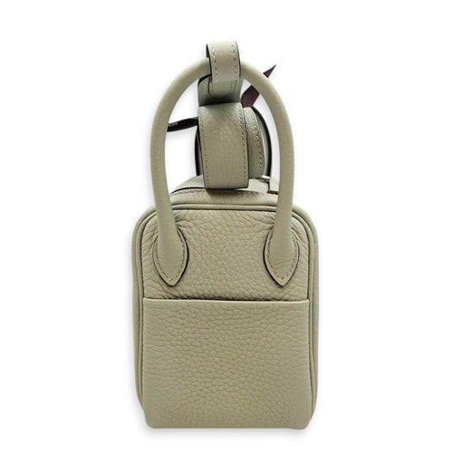 Lindy Mini Gris Neve in Clemence Palladium hardware CL2605-21616 4