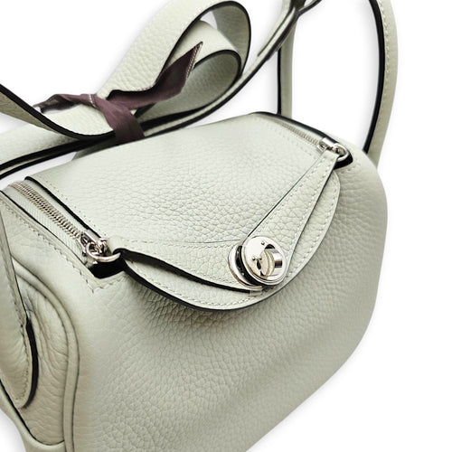 Lindy Mini Gris Neve in Clemence Palladium hardware CL2605-21616 7