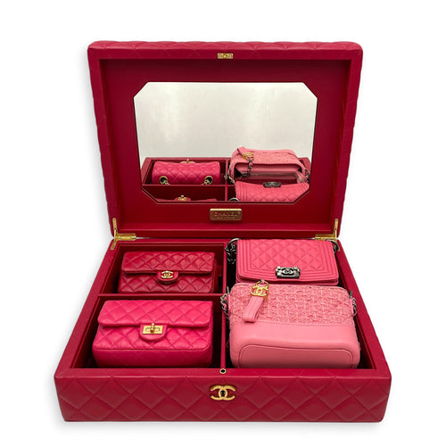 “Success Story" Trunk Set (Metiers d'Art 2020) Collection Pink Gold hardware CL2605-21617 1