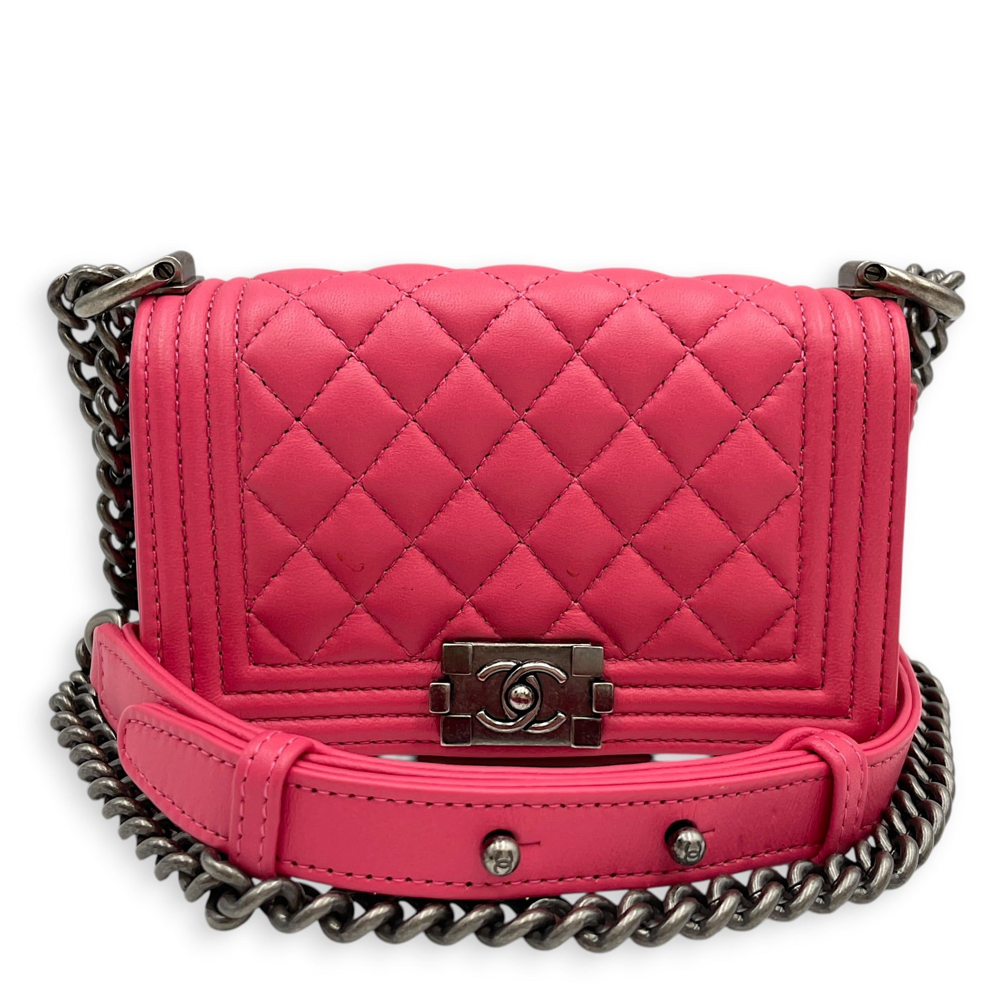 “Success Story" Trunk Set (Metiers d'Art 2020) Collection Pink Gold hardware CL2605-21617 11
