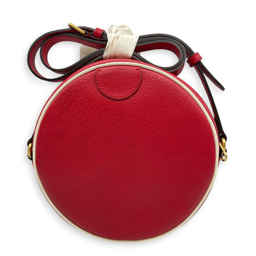 GG x Adidas Ophidia Red Crossbody Bag in Calfskin Gold hardware CL2605-21622 2
