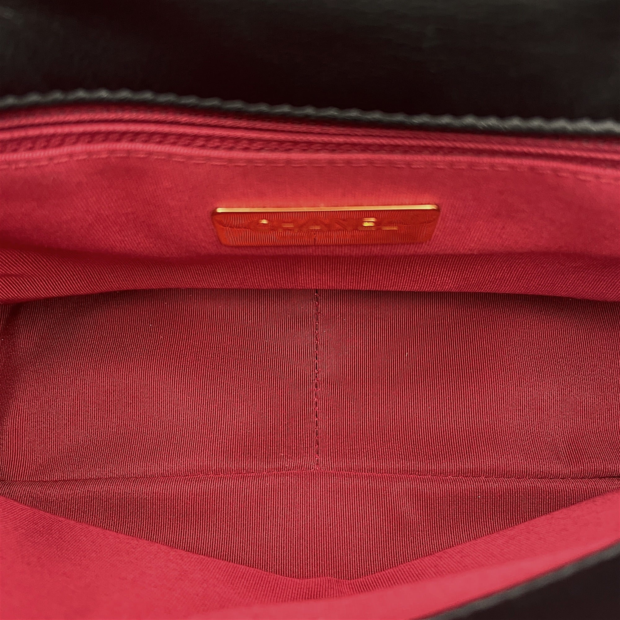 C19 Black Shoulder Bag in Goat Leather Mixed hardware CL2605-21624 6