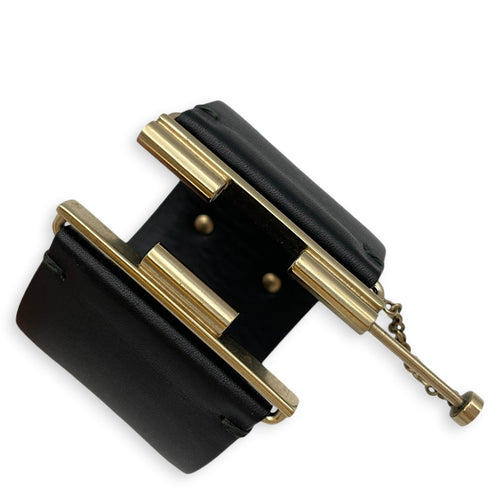 CC Cuff Bracelet Size S Black Bracelet Gold hardware CL2605-21634 3