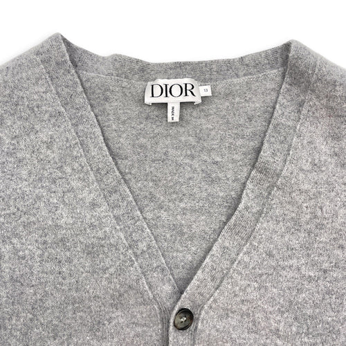 Cardigan Size  13 Grey Ready-To-Wear in Wool CL2605-21638 3