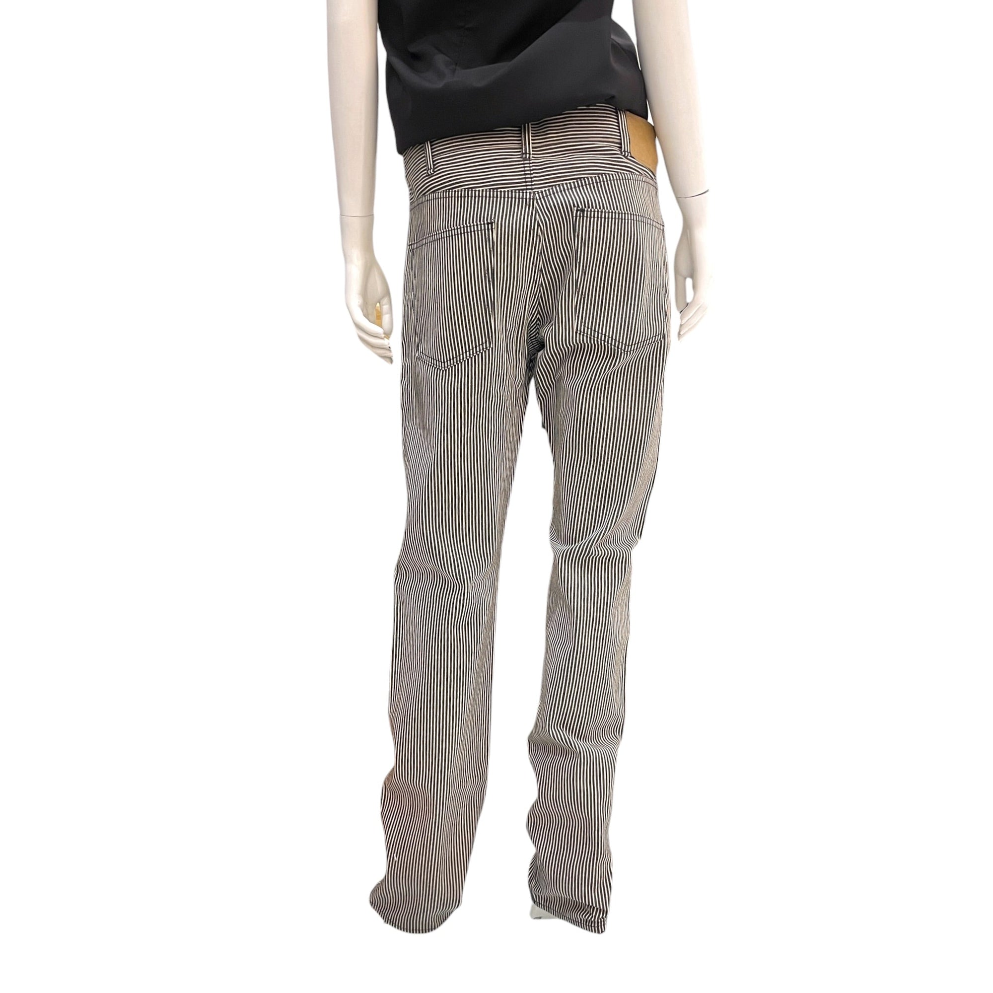 Slim Cut Jeans  Medium Black Ready-To-Wear in Cotton CL2605-21642 2